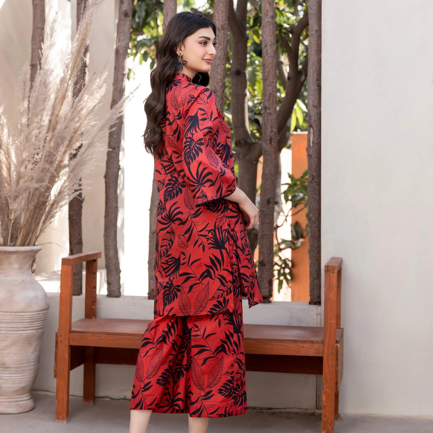 2 Piece printed Stitched Lawn Suit