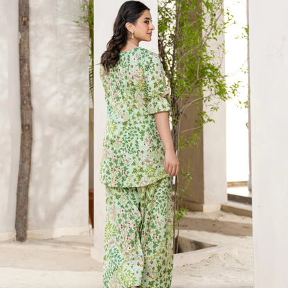 2 Piece printed Stitched Lawn Suit